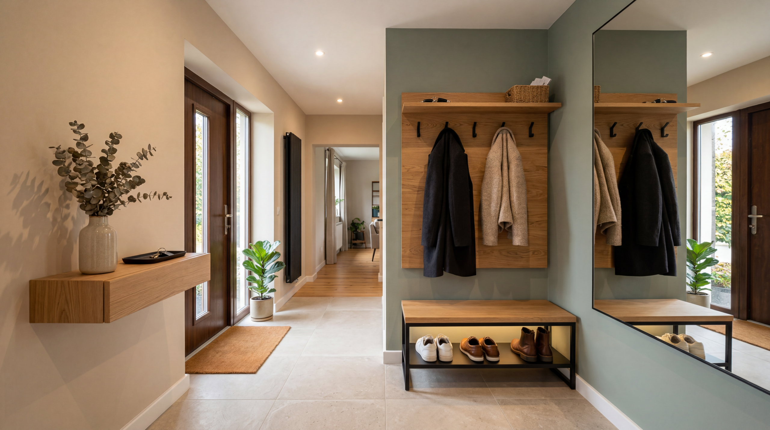 wiatrołap aranżacje, wiatrołap meble, jak urządzić witrołap, jakie meble do wiatrołapu, wiatrołap trendy i inspiracje, przedpok&oacute;j