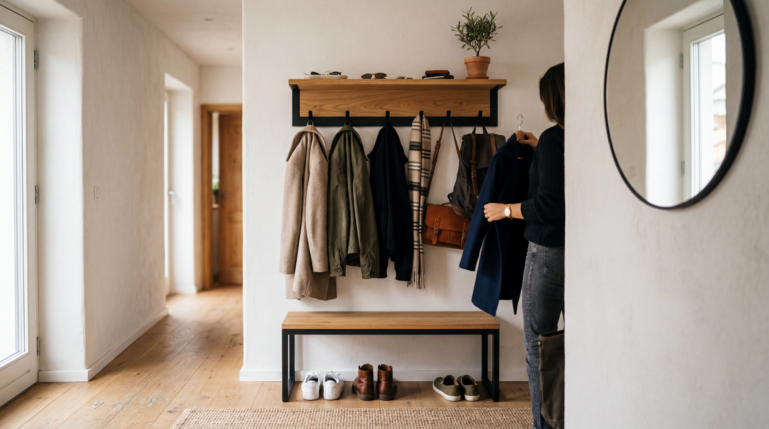 wieszak do przedpokoju, wieszak do przedpokoju z półką, przedpokój, wieszak na ubrania, wieszak na kurtki , wieszaki do przedpokoju